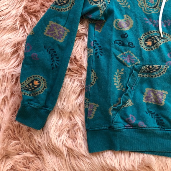 Character Hero Blue Green Hoodie - Picture 4 of 8